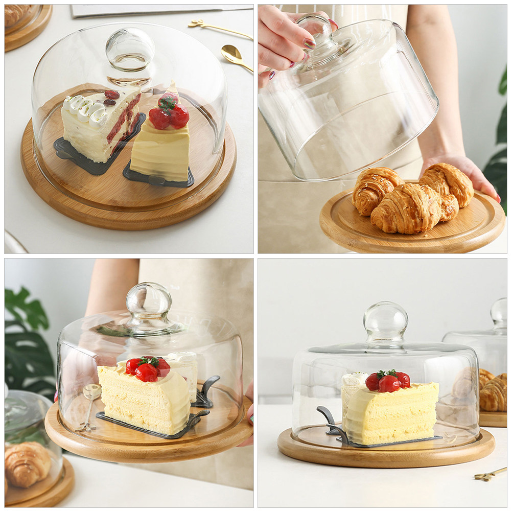 18 cm glazen dessertkoepel voo - Plastic Dome Clear recensie en prijs